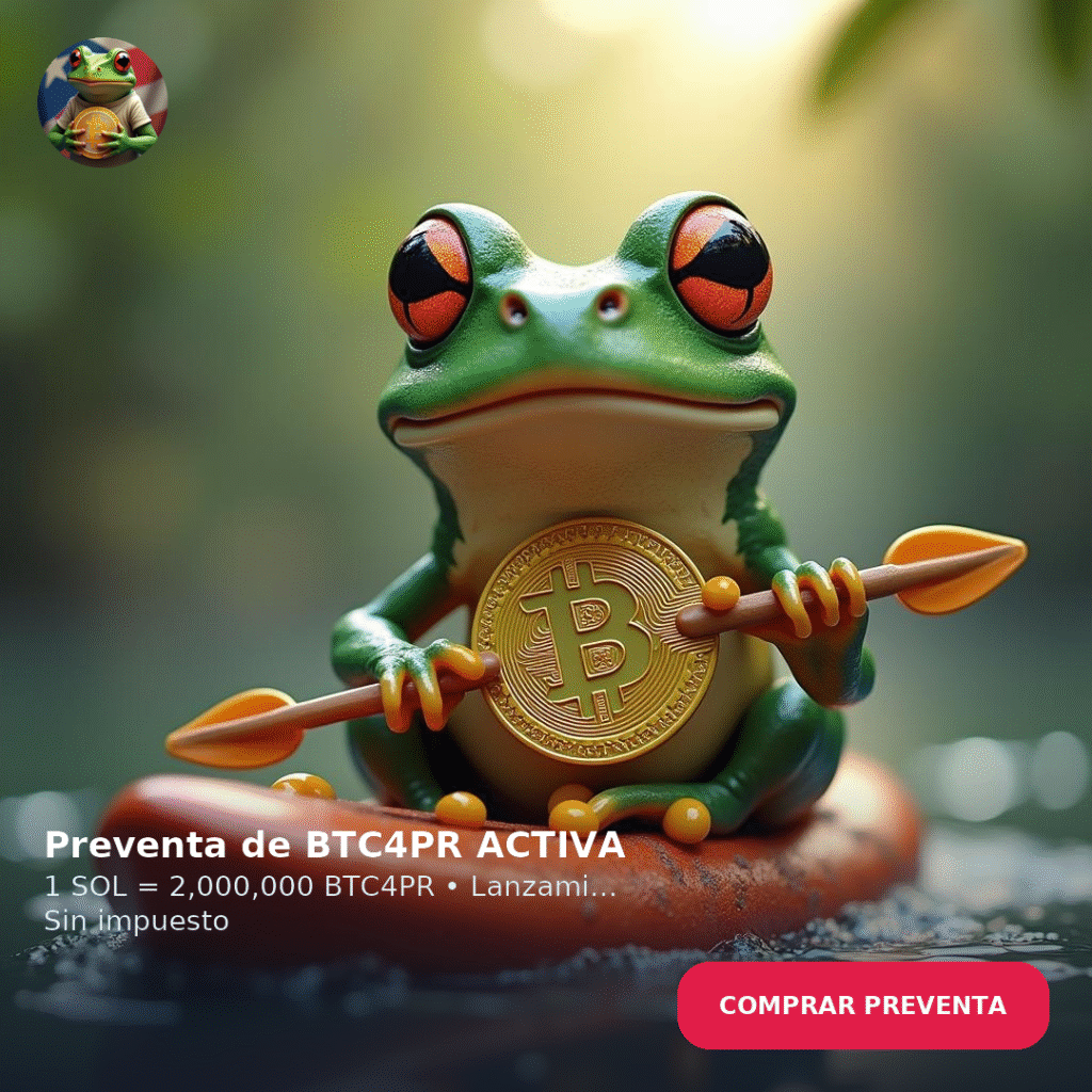 Bitcoin for Puerto Rico- btc4pr